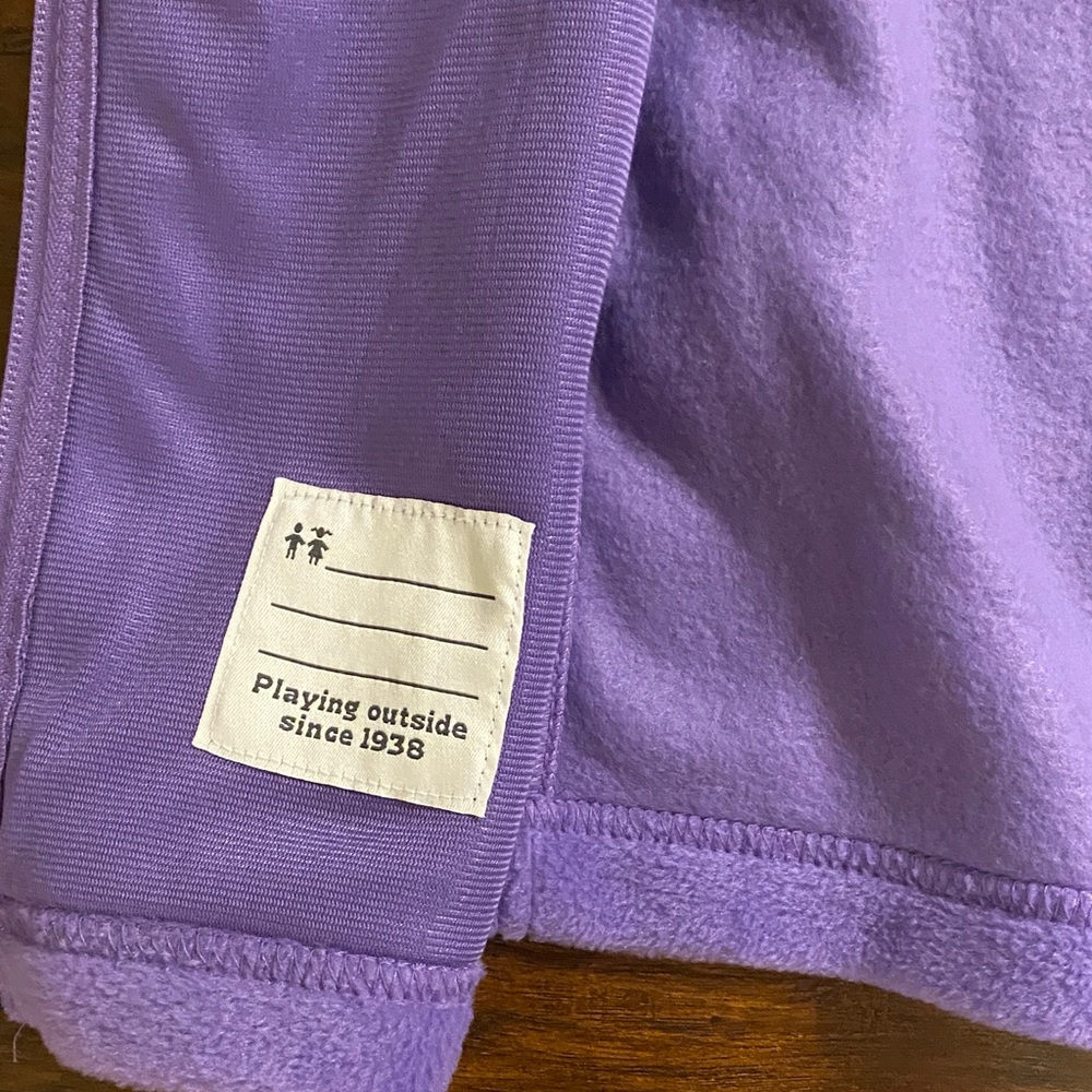 NWT Columbia Girls' Lavender Full‑Zip Benton Springs Fleece Jacket Size Youth L - Picture 7 of 8